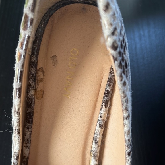 OLD Navy Python Peep Toe High Heels - Picture 5 of 6